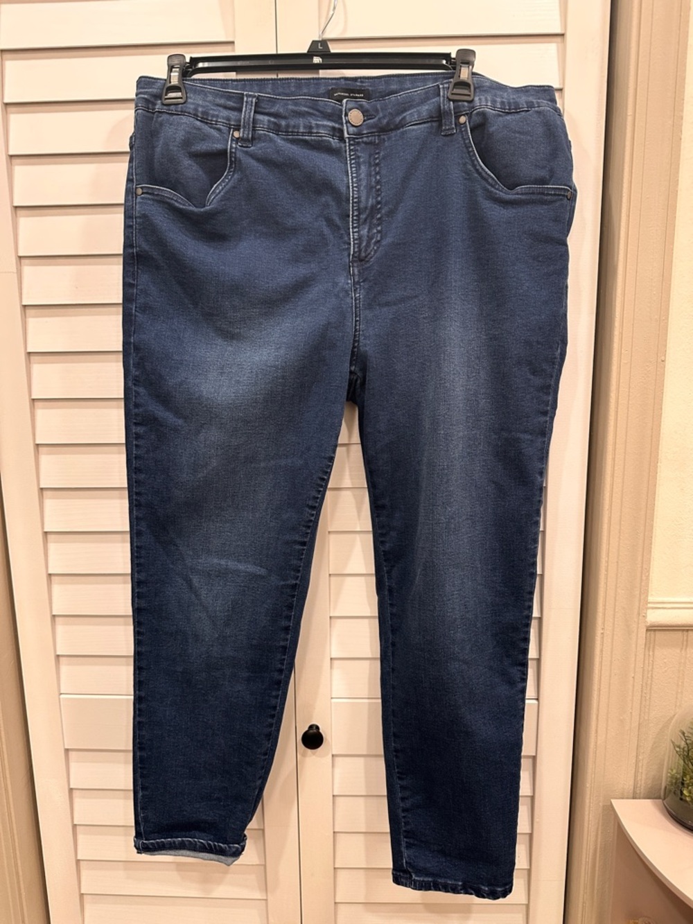 Universal Standard Indigo Skinny Jeans size 18